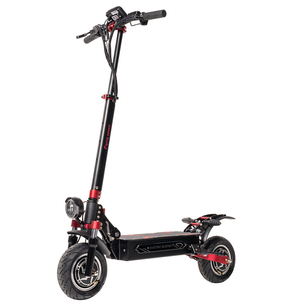 BOYUEDA Q7 Pro Max Electric Scooter, 1600W*2 Motor, 52V 28AH Battery, 10-inch Tire, 70km/h Max Speed, 110km Range, Dual Hydraulic Disc Brakes, Front Hydraulic Shock Absorber & Rear Spring Shock Absorber, LCD Display
