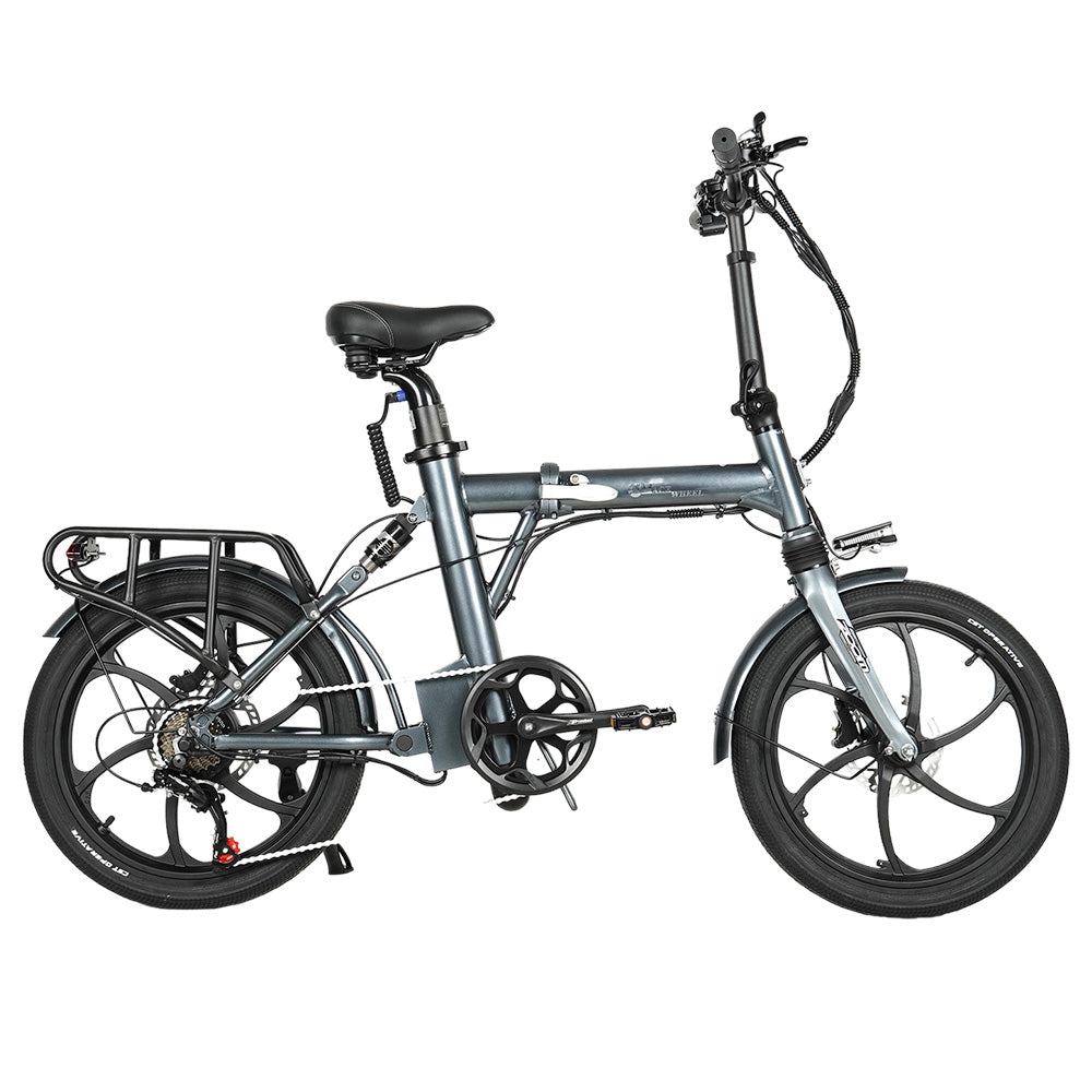 CMACEWHEEL EM20 Electric Bike, 350W Motor, 36V 12Ah Battery, 20*2.25-inch Tire, 25km/h Max Speed, 55km Max Range, Oil Disc Brake, IP65 Waterproof