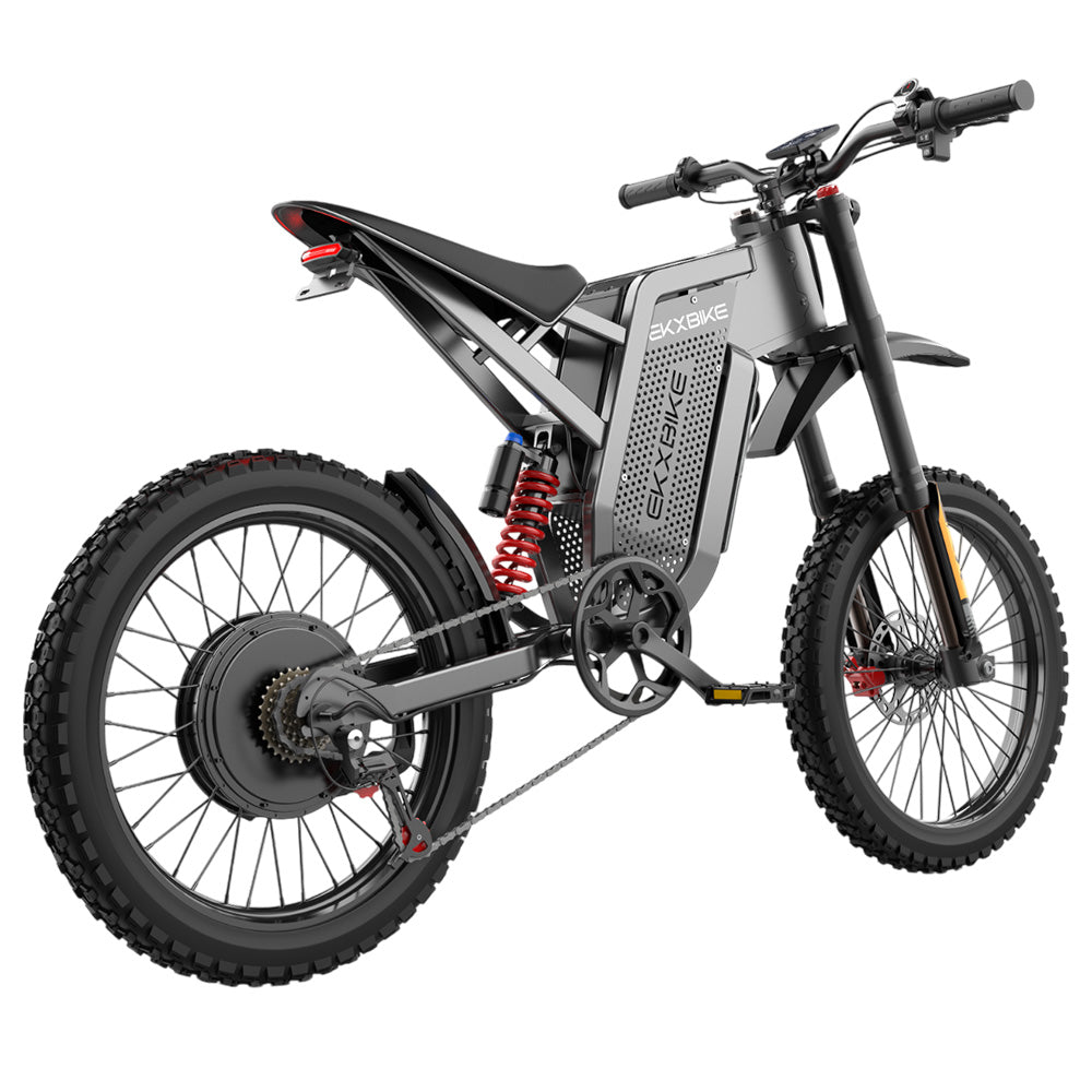 EKXBIKE X21 Max Electric Bike, 3000W Motor, 60V 30AH Battery, 19*2 inch MTB Tire, 85km/h Max Speed, 90km Range, Hydraulic Brakes, Hydraulic Shock Absorber, Shimano 7-speed, LCD Display