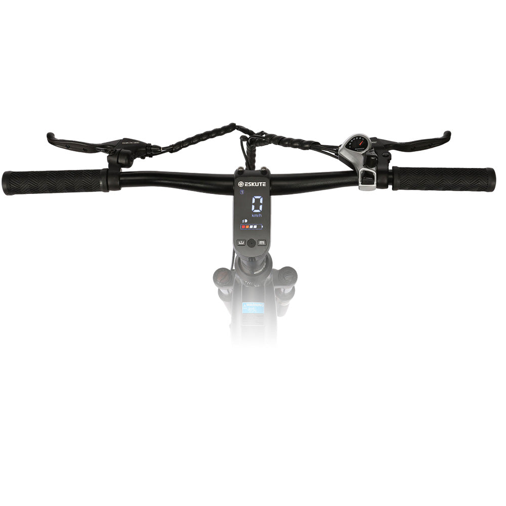 ESKUTE ES-27.5-SD Electric Bike, 250W BAFANG Motor, 36V 14.5Ah Battery, 27.5*2.1" Tires, 25km/h Max Speed, 120km Range, Suspension Fork, SHIMANO 7-speed, LCD Display