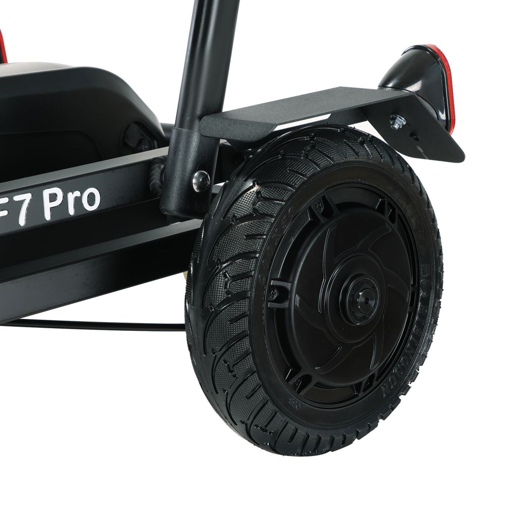 Freejoyer F7 Pro Four-wheel Electric Scooter with Seat, 300W Motor, 36V 13AH Battery, 15km/h Max Speed, 35km Max Range - Black