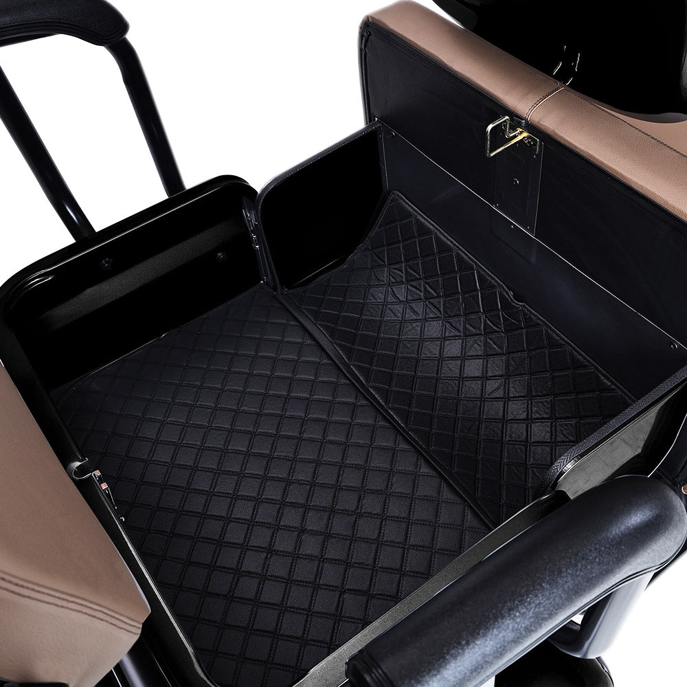 Freejoyer FV6 Max Electric Tricycle, 1800W Motor, 72V 20Ah Battery, 10*3 inch Tire, 25km/h Max Speed, 60km Range, Front Disc Brake & Rear Drum Brake, Hydraulic Front Fork - Black