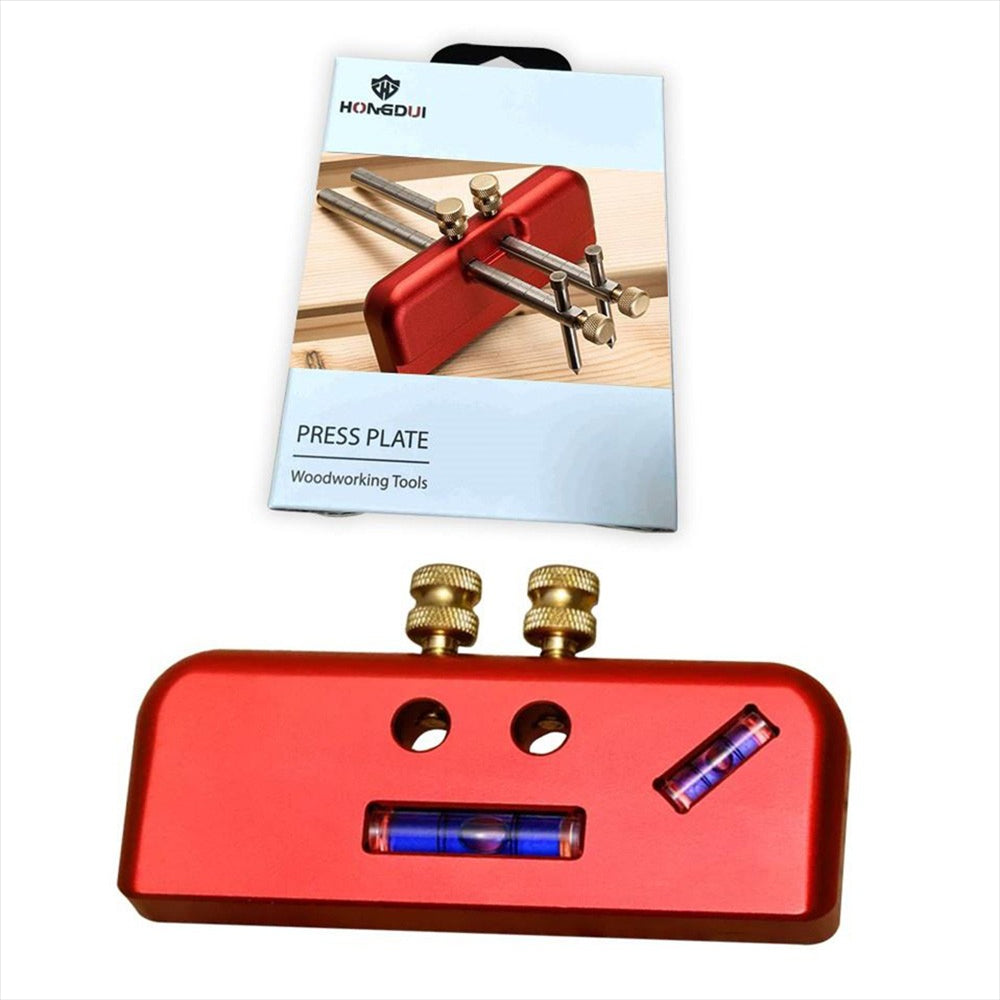 HONGDUI SG01 Woodworking Double Rod Scraper, Mortise Gauge, Aluminum Alloy