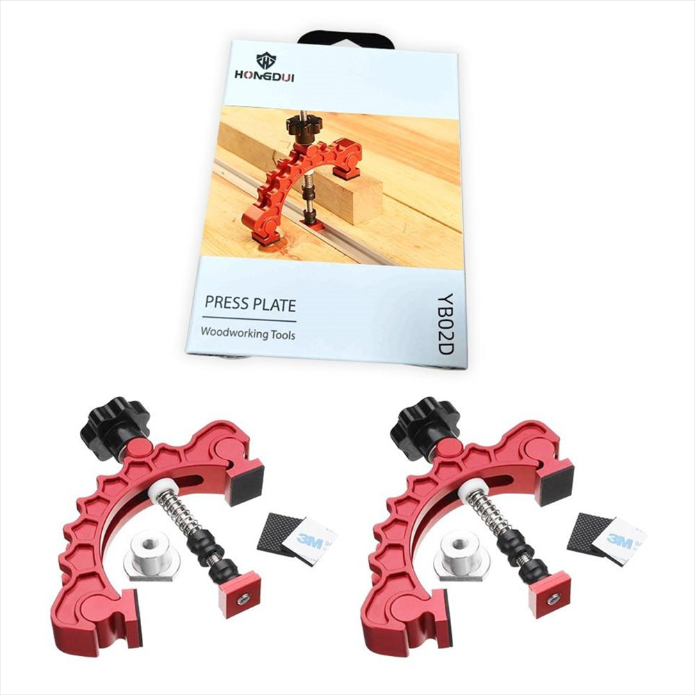 HONGDUI YB02D Slide Adjustable Clamp CNC Machine Tools Woodworking Hold Down Clamp