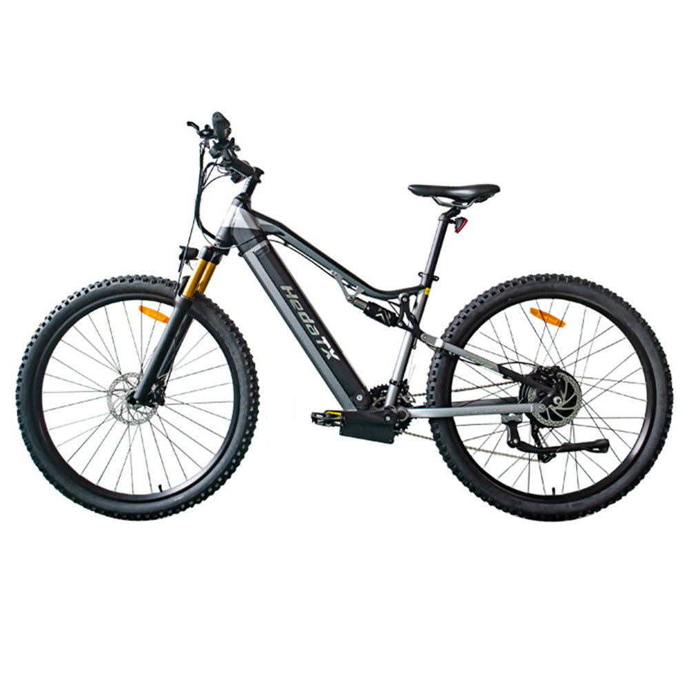 Heda TX TX19 Electric Bike, 1000W Motor, 48V 19.2AH Battery, 29*2.4-inch Tire, 45km/h Max Speed, 70km Range, Hydraulic Disc Brake, Shock-absorbing Front Fork, Colorful LCD Display, Shimano 27-speed - Grey
