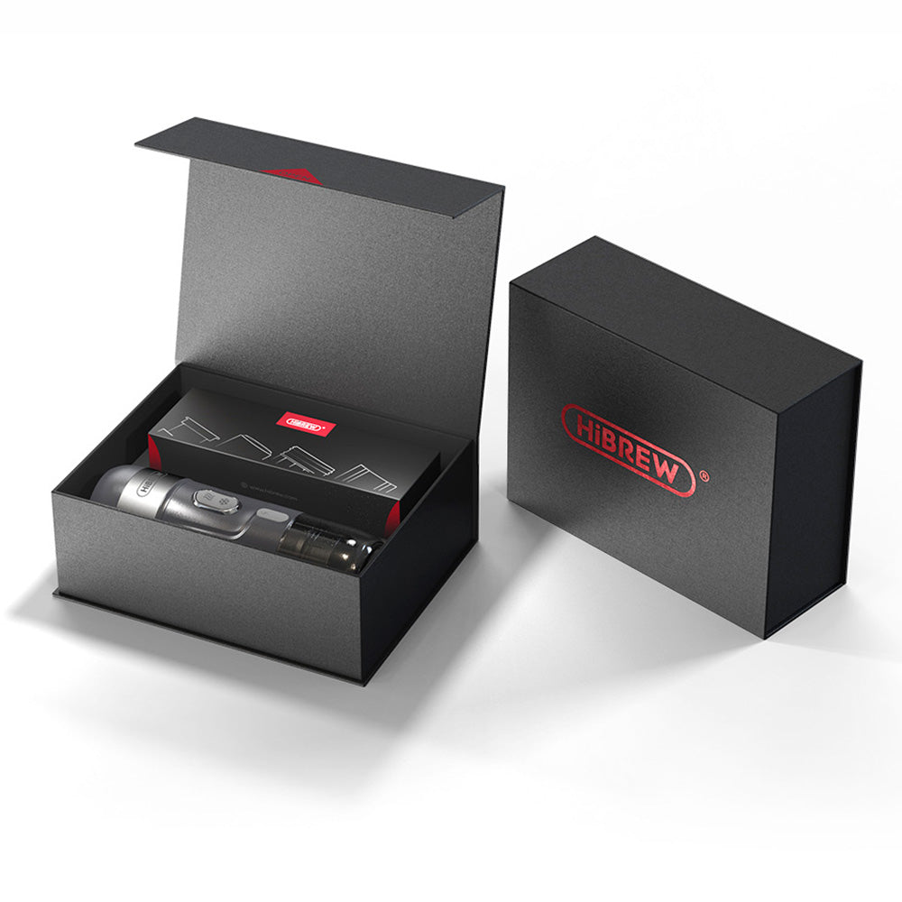 HiBREW H4A 80W Portable 3-in-1 Expresso Coffee Maker with Gift Box for Car & Home