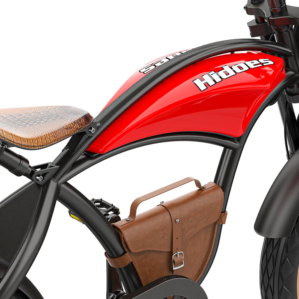 Hidoes B10 Electric Bike, 1000W Motor, 48V 13Ah Battery, 20 x4.0 inch Fat Tire, 45km/h Max Speed, 60km Range, Dual Mechanical Disc Brakes, Hydraulic Front Fork