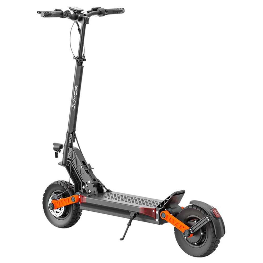 Joyor S10-S-Z Electric Scooter, 1000W*2 Motor, 60V 18AH Battery, 10-inch Off-road Tires, 40mph Max Speed, 46 Miles Range, Dual Hydraulic Brakes, Front & Rear Shock Absorber, 6 Lights System
