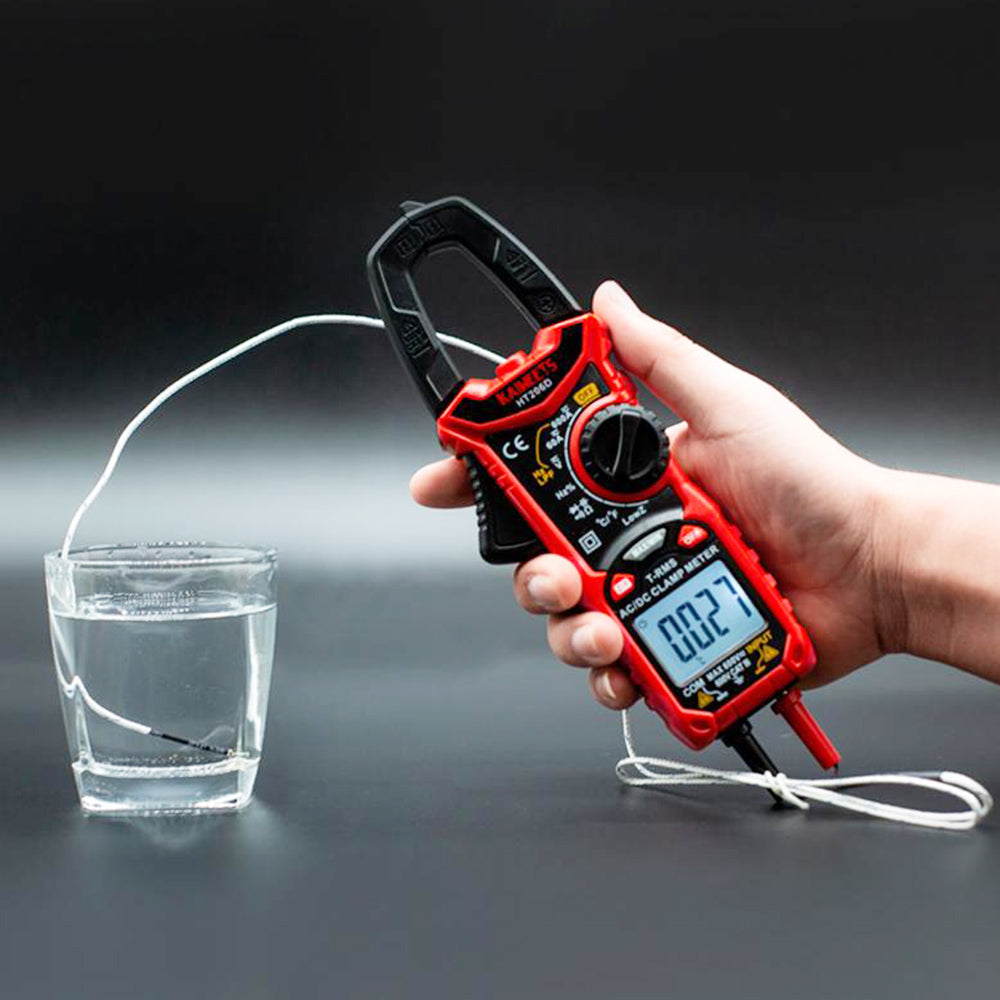 KAIWEETS HT206D Digital Clamp Meter, 6000 Counts, AC/DC Current, LowZ & LPF, NCV Detection Function