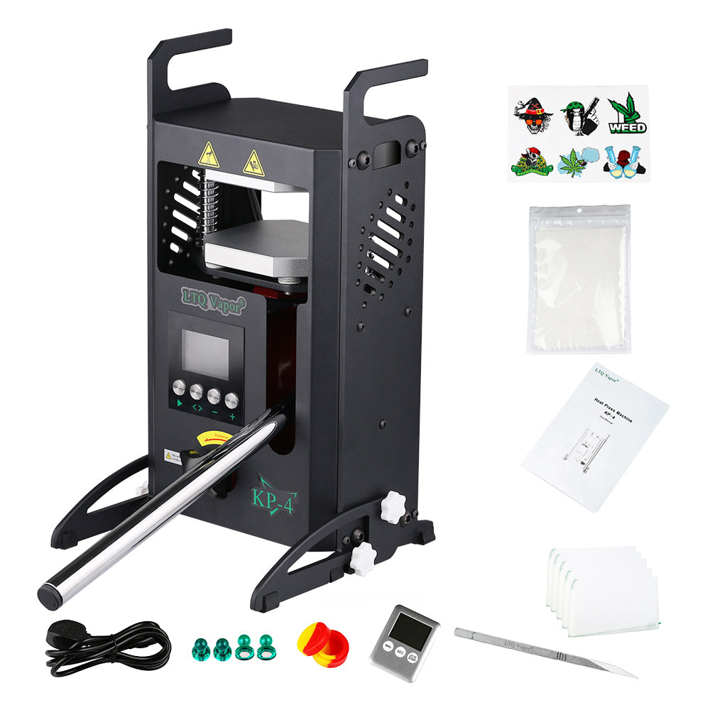 LTQ VAPOR KP-402 Heat Press Machine, Dual Heating Plates, 4 Ton Pressure Starter, Adjustable Temperature