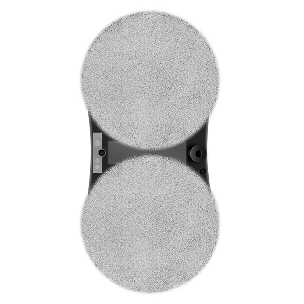 Liectroux HCR-10 Robot Window Vacuum Cleaner, 30ml Water Tank, Ultrasonic Water Spraying, 2800Pa Suction, 6.8cm Ultra-thin Body - Black