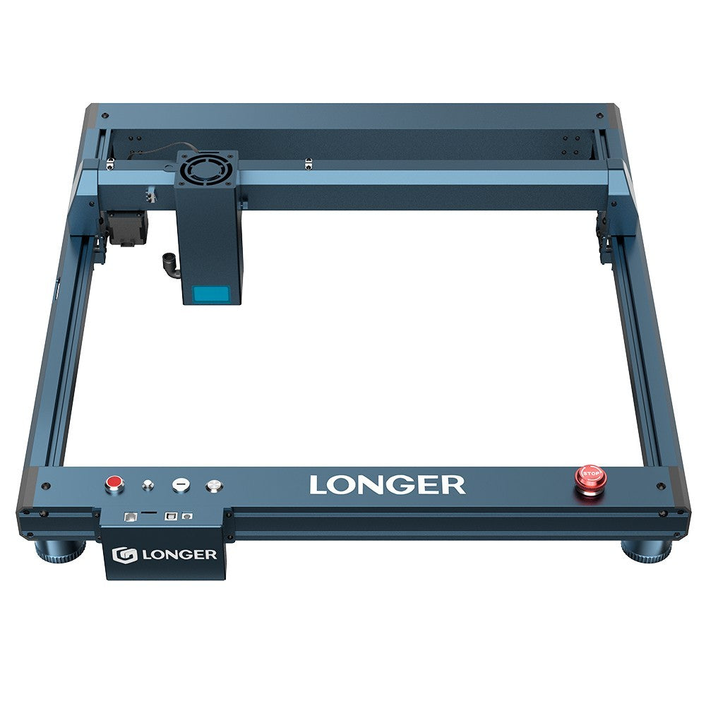 LONGER Laser B1 20W Laser Engraver Cutter, 4-core Laser Head, 22-24W Output Power, 450 x 440mm Engraving Area