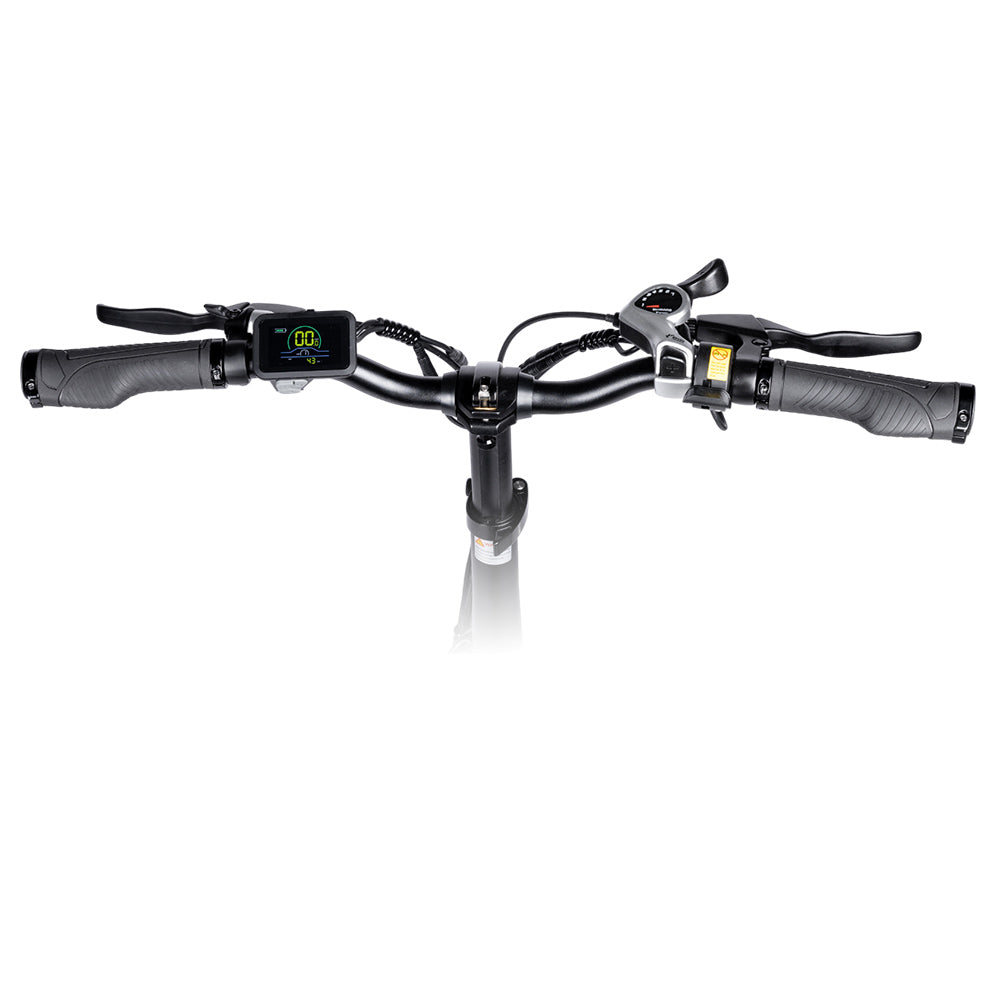 MYATU MYT-20XD Electric Bike, 250W Motor, 36V 25Ah Battery, 20*4-inch Tire, 25km/h Max Speed, 100km Range, Disc Brakes, Suspension Fork, SHIMANO 7 Speed, LCD Display - Green