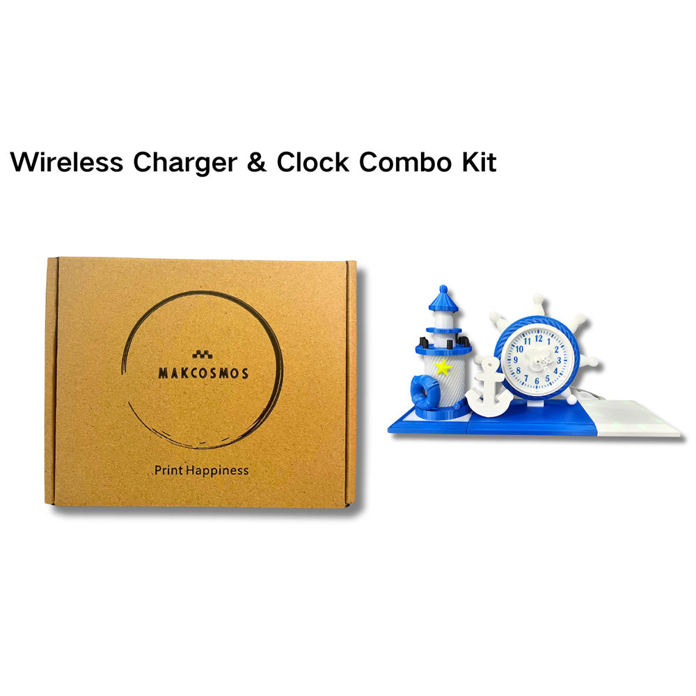 Makcosmos MKCB07 3D Printing Wireless Charger Clock Kit
