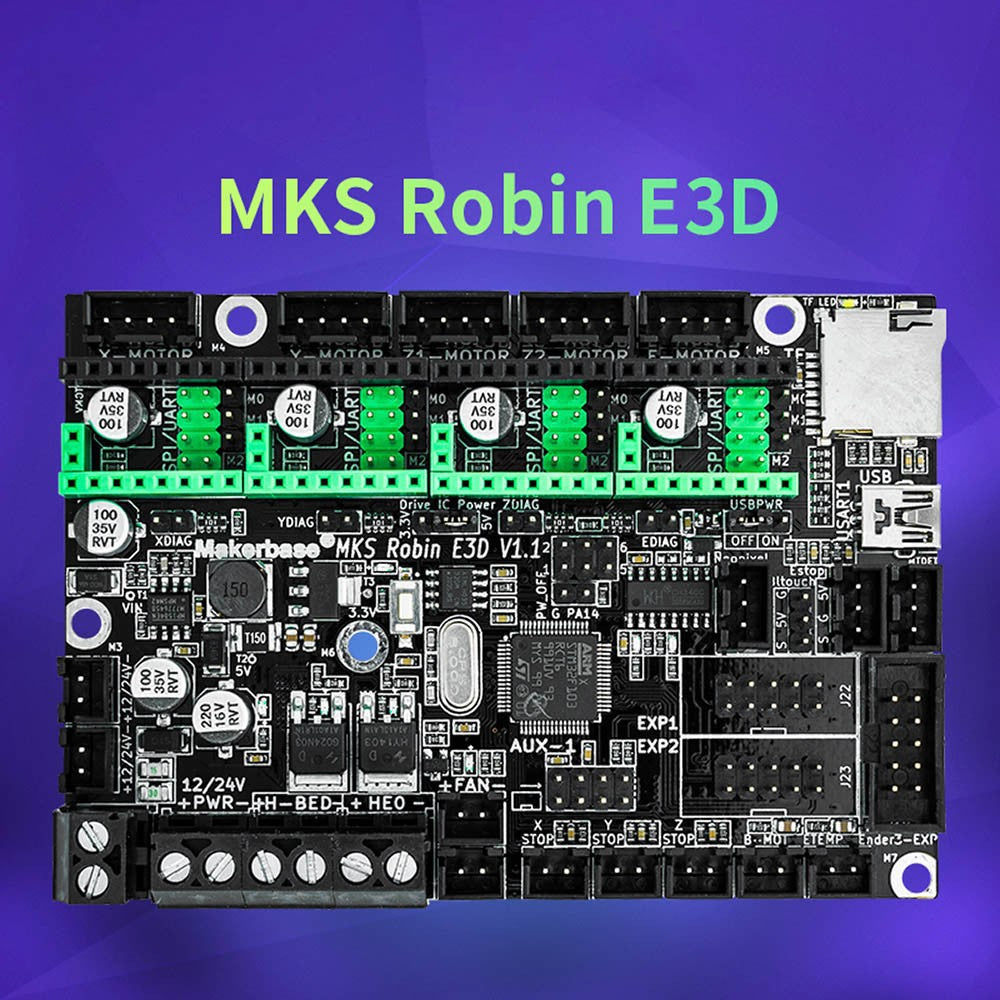 Makerbase MKS Robin E3D 3D Printer Control Board for Ender-3 / Ender-5 / CR-10