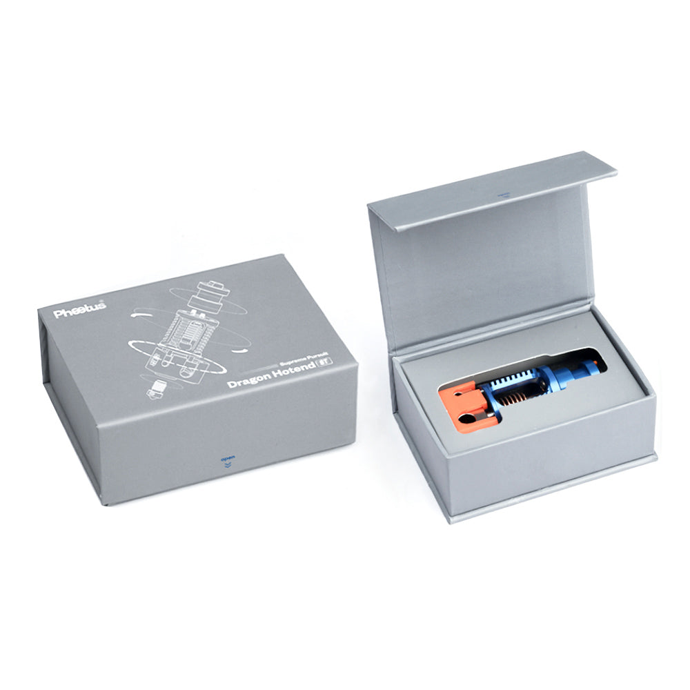 Phaetus Dragon Hotend Standard Flow Edition, 500 Celsius Degrees Temperature Resistance, for Prusa/Creality CR-10/Ender 3, Compatible with All Filaments, PLA, ABS, PETG, TPU, PP, PC, Nylon, PEEK, PEI and Composite Materials, Black