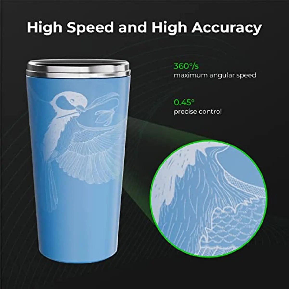 xTool RA2 Pro pro xTool P2, S1, D1 Pro, F1, M1 a většina laserových rytců (nutno s nástavcem), otočné sklíčidlo čelisti, rotační váleček v ose Y