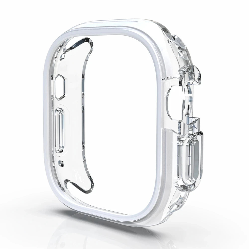 Pro Apple Watch Ultra 49 mm 44 mm 45 mm TPU ochranné pouzdro Silikonová pouzdra na nárazníky Kryt pro iWatch Series 8 7 6 se 5 4