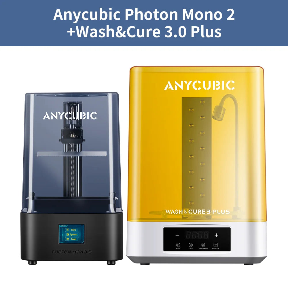 ANYCUBIC Photon Mono 2 LCD UV Resin 3D tiskárna Vysokorychlostní 3D tisk 6,6" 4K+ monochromatická obrazovka 165*143*89mm Velikost tisku