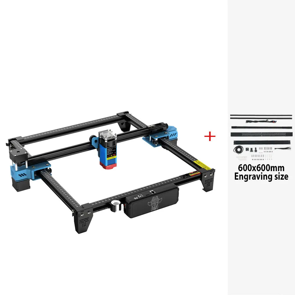 Laserový gravírovací stroj Twotrees TTS-55 Laserový řezací stroj Laserový gravírovací stroj Compressed Spot LD+FAC Laser Print Matrix Printer