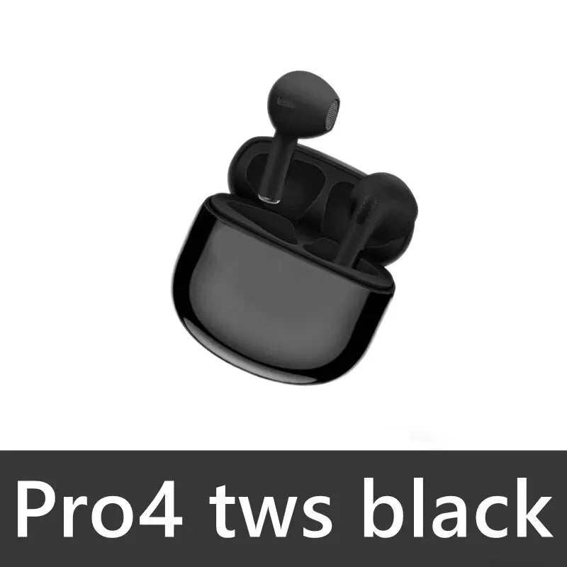 TWS Pro4 Bluetooth sluchátka Bezdrátová sluchátka Mini sportovní sluchátka sluchátka do uší hudební sluchátka pro iPhone Xiaomi Huawei Redmi