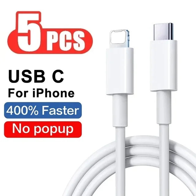 30W kabel pro rychlé nabíjení pro Apple iPhone 14 13 12 11 Pro Max Mini USB C Rychlý kabel pro X XR XS 8 7 14 Plus SE Příslušenství k telefonu