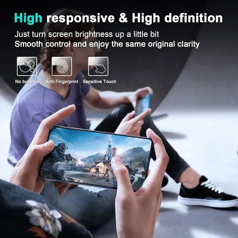 4ks Anti-spy Tempered Glass pro iPhone 15 Pro Max 13Pro Full Cover Screen Protector pro iPhone 16ProMax 13 Anti-peep Glass