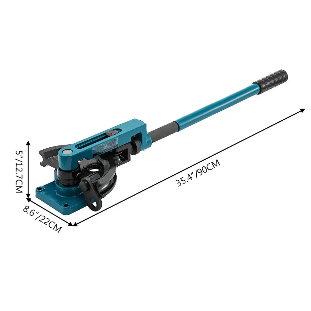 Ruční ohýbačka trubek VEVOR o průměru 10-25 mm Multifunkční ohýbačka ocelových měděných trubek Pákový typ Nástroje na ohýbání trubek pro velké zatížení