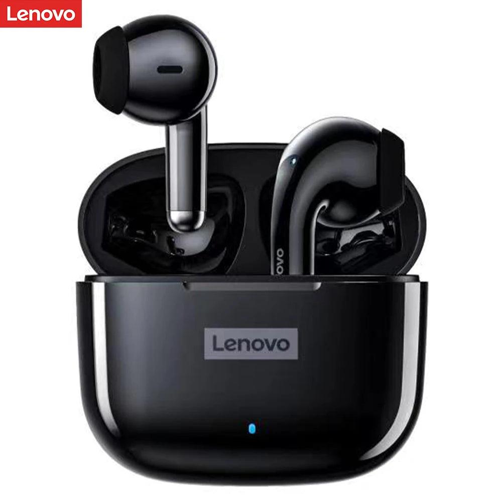 Originální Bluetooth sluchátka Lenovo lp40 pro 5.0 s pohlcujícím zvukem TWS s dotykovým ovládáním mikrofonu pro pohyb v dlouhém pohotovostním režimu