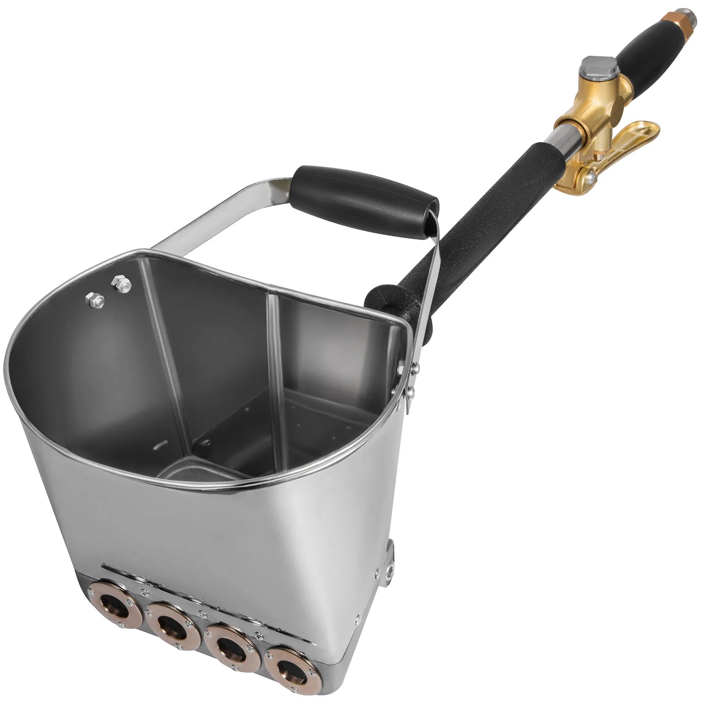 VEVOR Stříkací pistole na maltu 4-proudová 3kW Nástěnná štuková lopata Násypka Naběračka Cementová stříkací pistole Omítka Stropní barva Nářadí na stříkání betonu