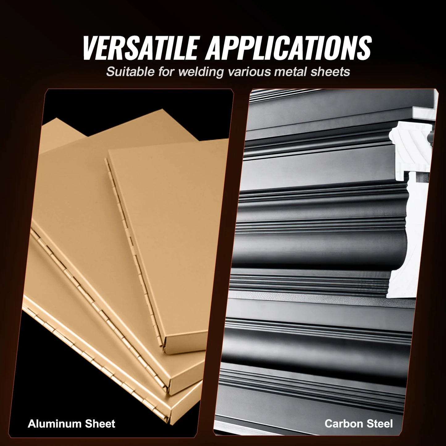 Přenosná bodová svářečka VEVOR Ruční svařovací pistole 8KVA pro bodové svařování plechů pro nerezové hliníkové plechy