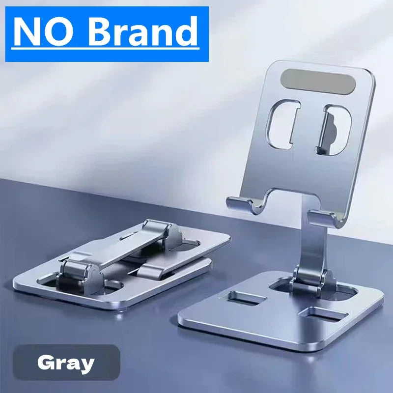 Přenosný držák tabletu VIKEFON z hliníkové slitiny pro iPad Nastavitelný Flexibilní Skládací Držák na mobilní telefon Lazy Desktop Live