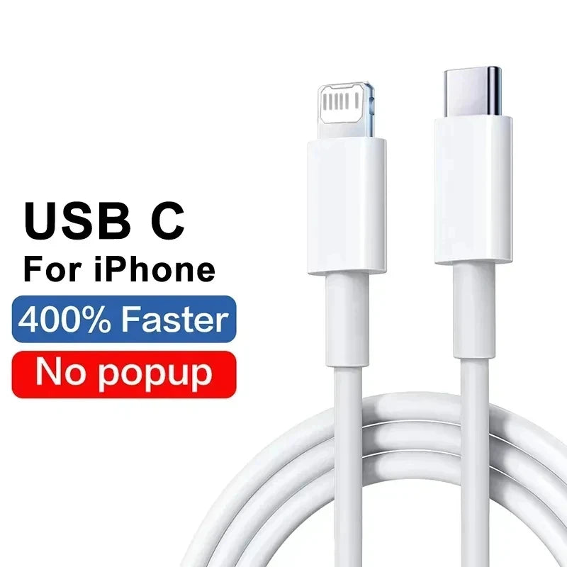 PD 20W kabel pro rychlé nabíjení 1M 2M Pro Apple iPhone 11 13 12 14 Pro Max Plus USB C datové kabely Rychlé nabíjení Příslušenství k telefonu