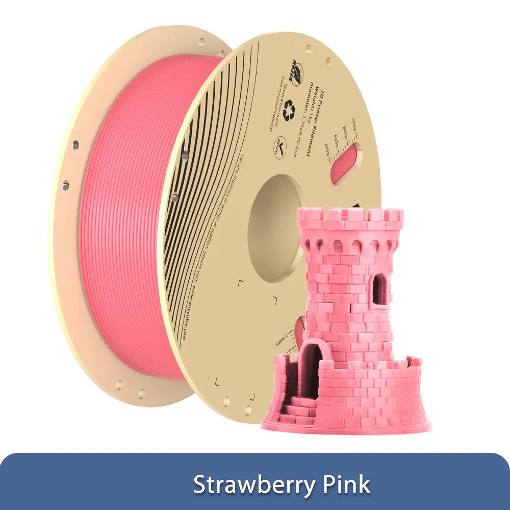 ANYCUBIC vysokorychlostní vlákno PLA 1,75 mm plast pro 3D tiskárnu 1 kg/role Gumový spotřební materiál pro ANYCUBIC Kobra 2 Series