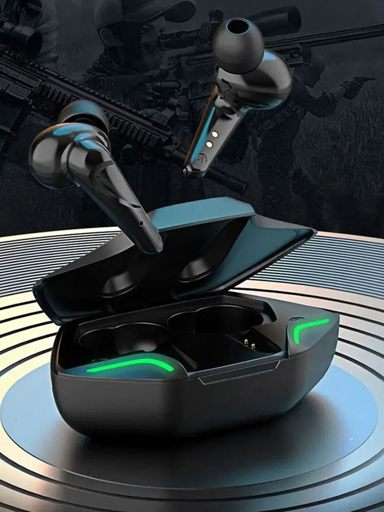 X15 TWS bezdrátová sluchátka Bluetooth sluchátka 65 ms sluchátka s nízkou latencí Esport Gaming Headset Gamer s mikrofonem pro Xiaomi iPhone