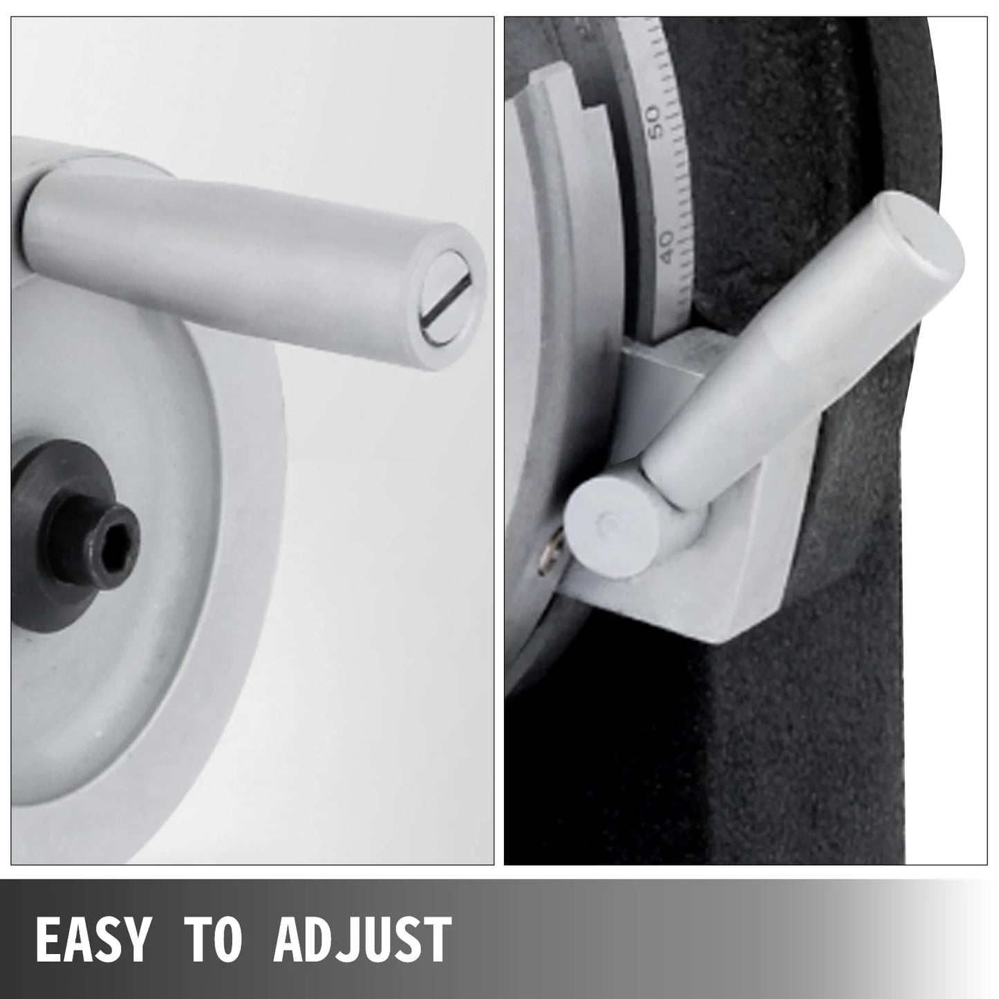 Vertikální a horizontální otočný stůl VEVOR 150 mm/5,9 In Nastavitelný systém indexu dělicích desek Dělicí hlava pro frézku