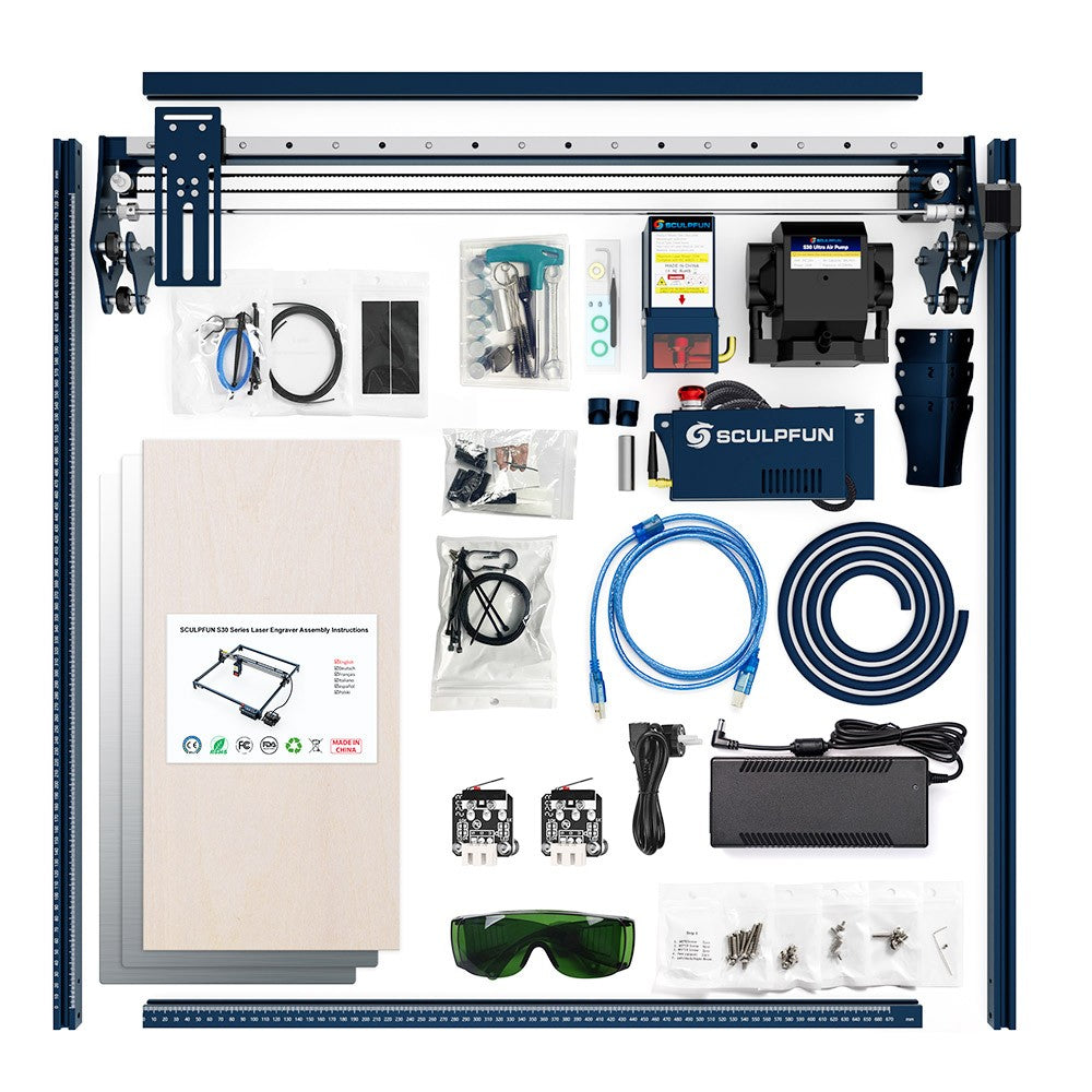 SCULPFUN S30 Ultra 22W Laser Cutter