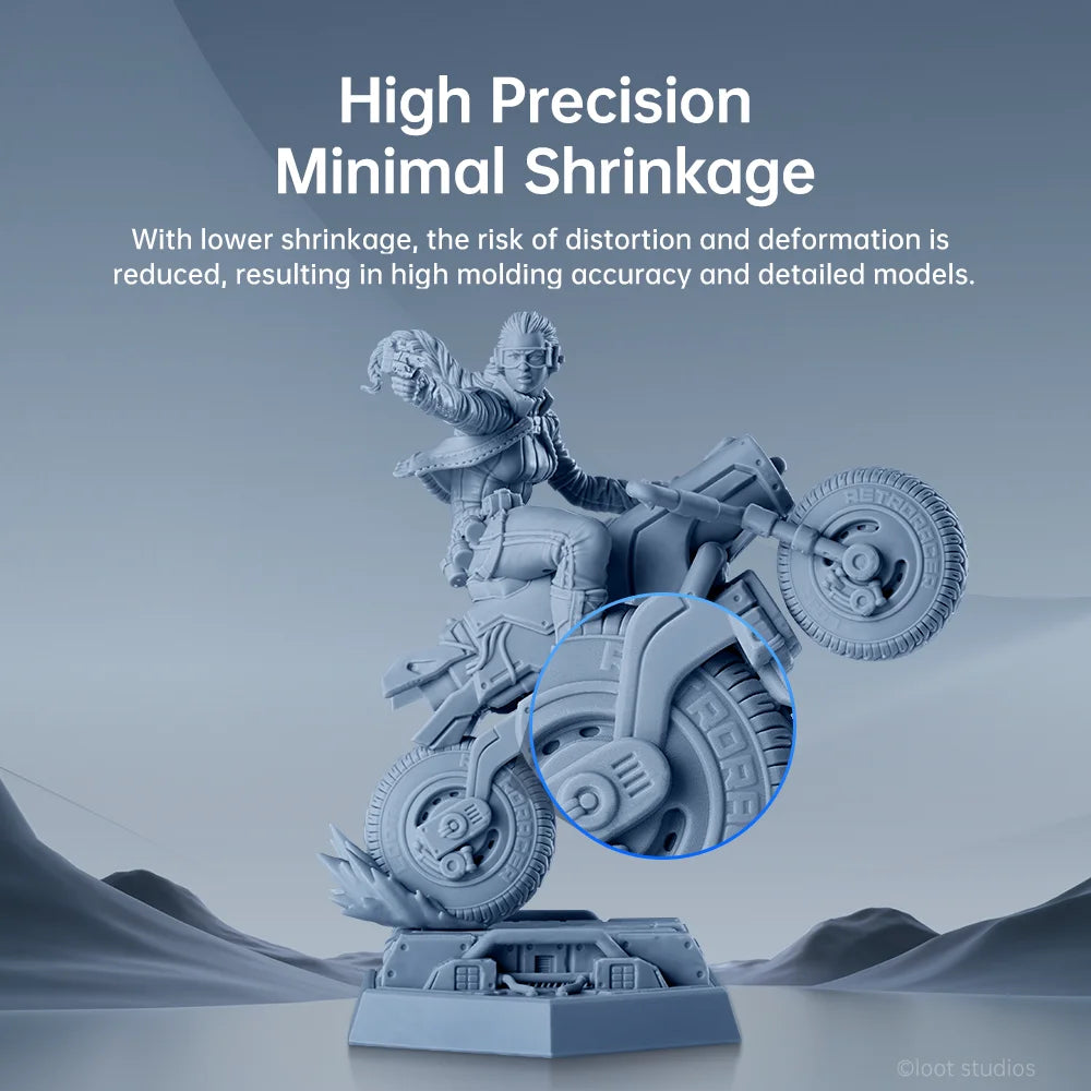 ANYCUBIC Koupit 2kg Získejte 3kg ABS-like Resin V2 vodou omyvatelná 405nm fotopolymerová pryskyřice 3D pryskyřice Vysoce přesná pro LCD 3D tiskárnu