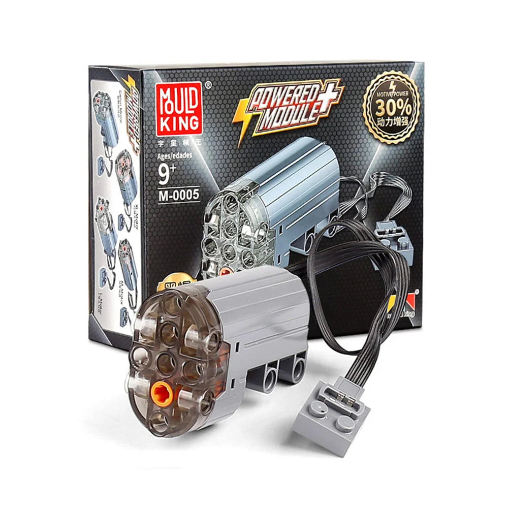 Sada motoru a baterie MOLD KING Technický vůz 4.0 6.0 Rychlé nabíjení Napájený modul Stavební bloky Cihly