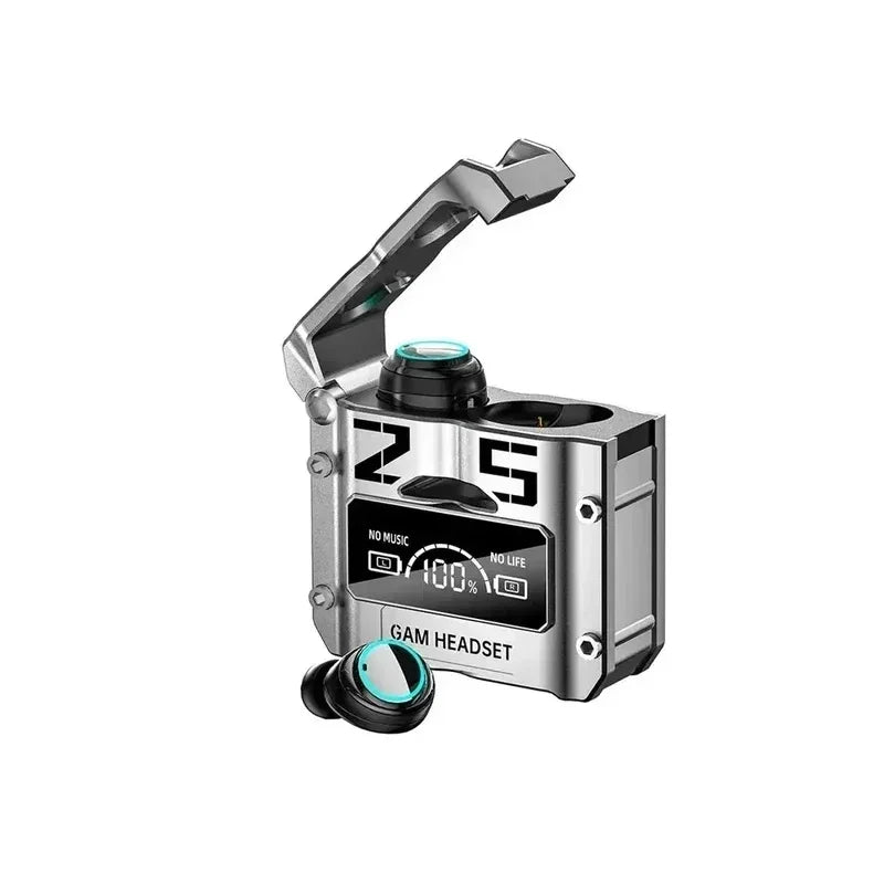 Bezdrátová redukce šumu HQ Vysoce kvalitní sluchátka TWS M25 In-ear Type-C LED displej Dobíjecí sluchátka Sluchátka