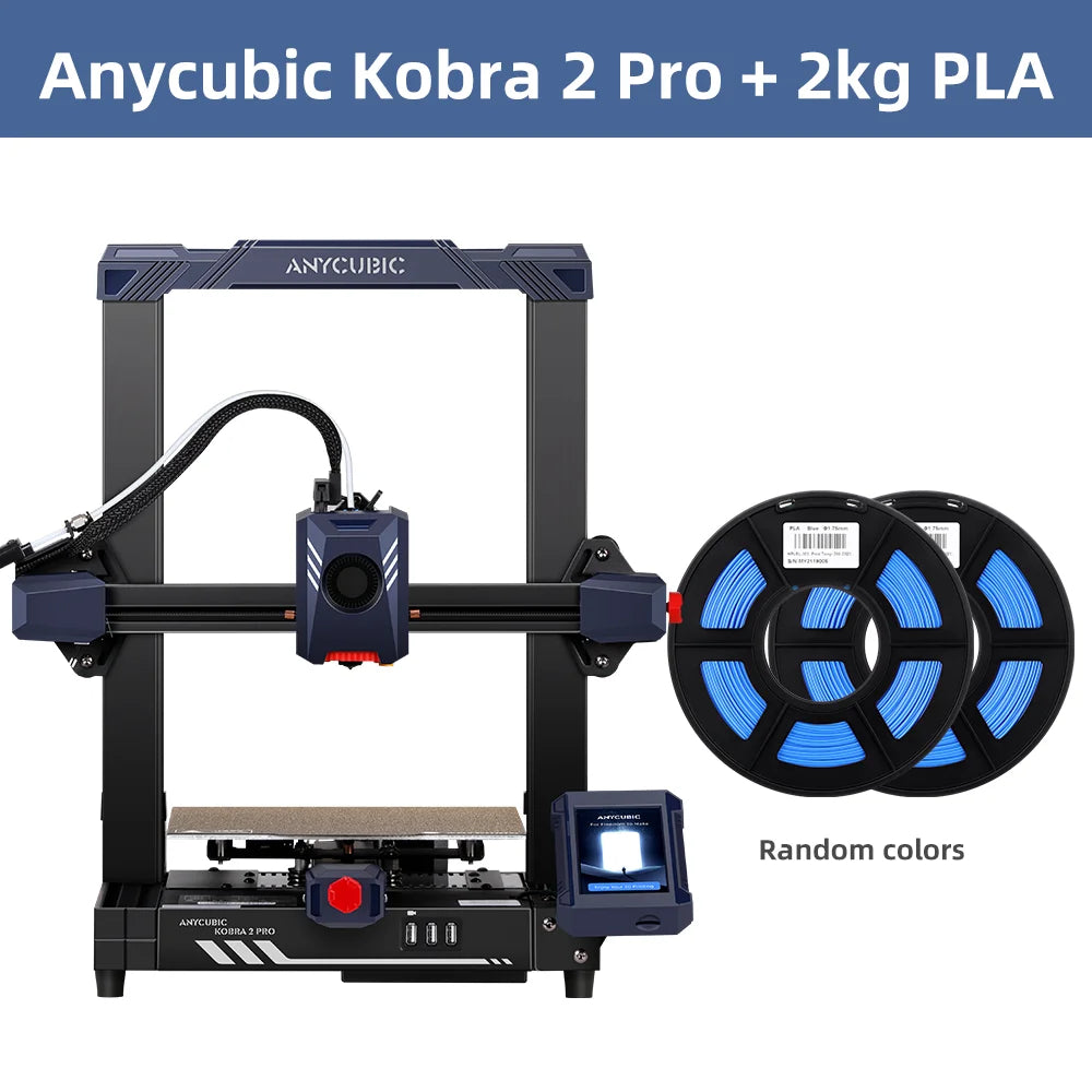 ANYCUBIC Kobra 2 Pro FDM 3D tiskárna 500 mm/s Maximální rychlost tisku s 9,8 x 8,7 x 8,7 palce Rozměry tisku LeviQ 2.0