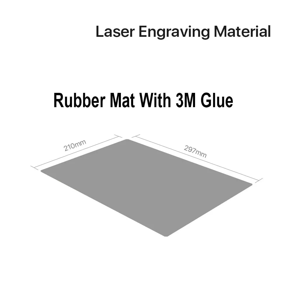 Laserový rytec TwoTrees Razítko Dřevěné těsnění Gumová podložka Inkoustová podložka Gravírování těsnění Udělej si sám umělecký design pro stroj na značení CO2 laserem