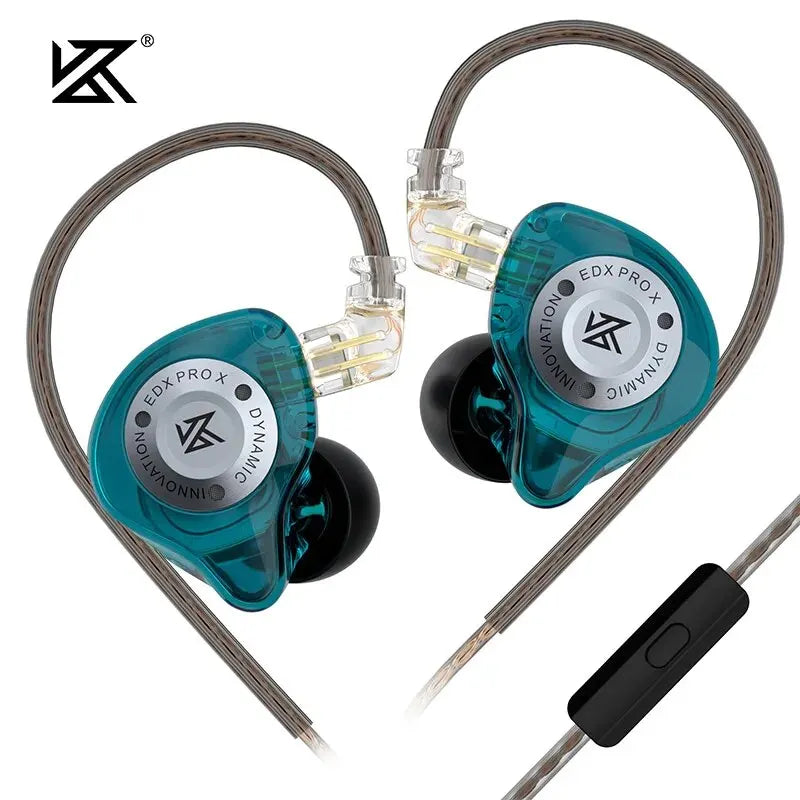 KZ EDX PRO X kabelová sluchátka HIFI Stereo Bass Music Sluchátka do uší Sportovní sluchátka Herní sluchátka s potlačením hluku