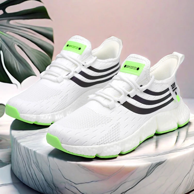 Pánské běžecké boty lehké tenisky prodyšná tenisová obuv neklouzavá sportovní venkovní ležérní vycházková obuv horolezectví turistika