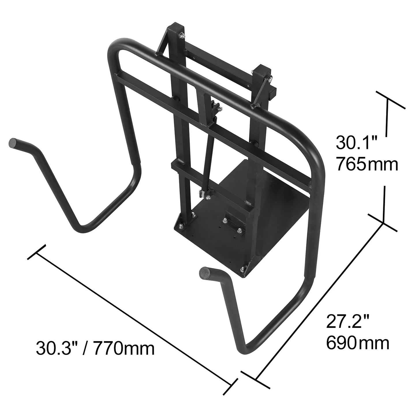 VEVOR Zvedák krytu vířivky Zvedák krytu vířivky, Hydraulická výška 33,1" - 41,3" Šířka 53,1" - 92,5" Nastavitelná instalace zespodu