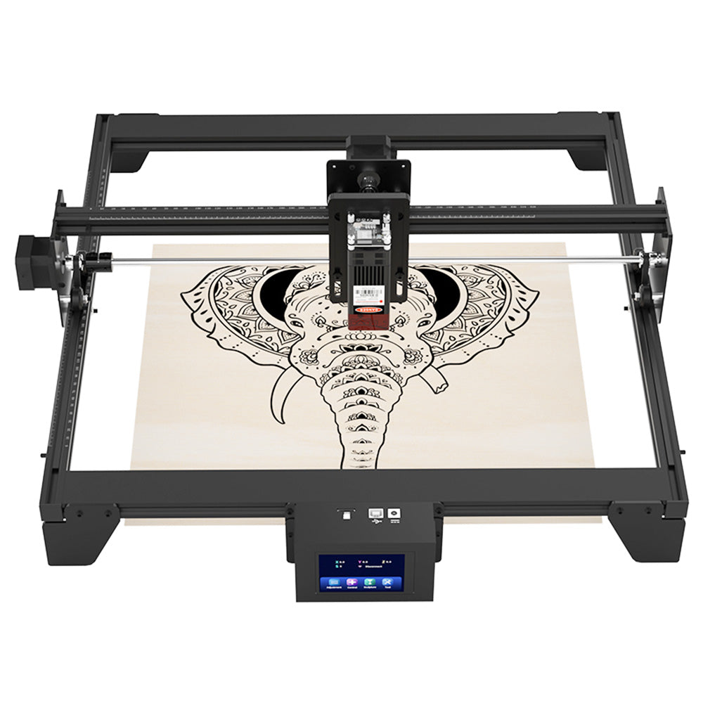 TRONXY Marker40 5.5W DIY Laser Engraver Cutter, 0.15 Fixed Focus Laser, 3.5in Touchscreen, 0.01mm Accuracy, 420x400mm