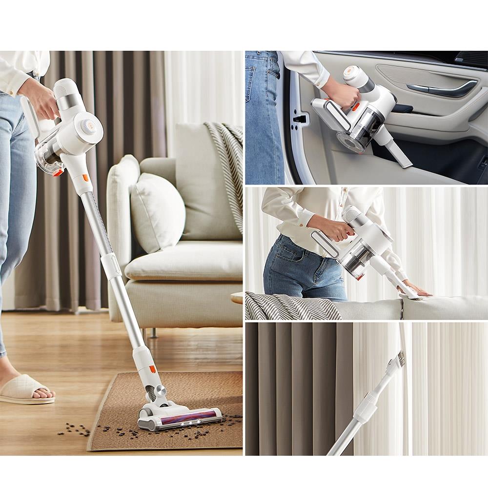 Ultenic U10 Pro Cordless Vacuum Cleaner, 400W 27KPa Max Suction, 5-Layer Filtration, 115000rpm Speed Motor 35min Runtime
