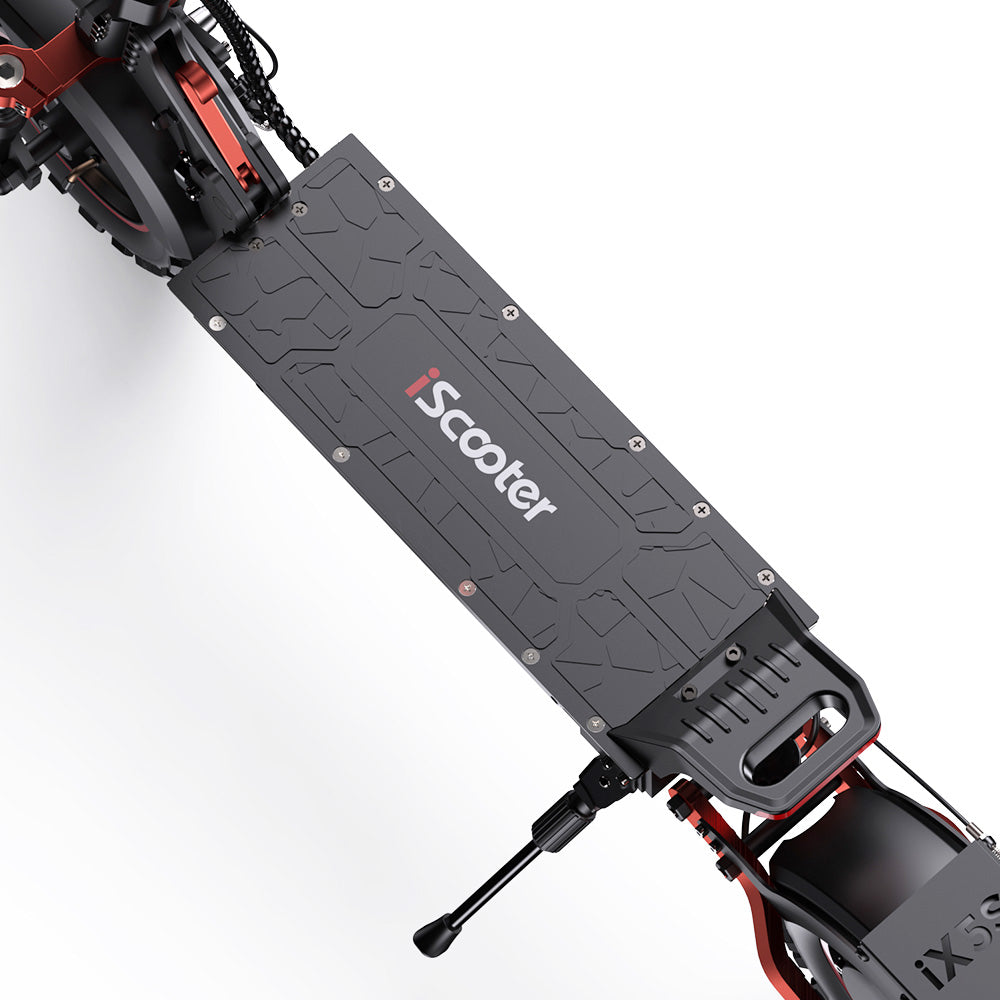 iScooter iX5S Electric Scooter, 1000W Motor, 48V 15Ah Battery, 11-inch Tire, 45km/h Max Speed, 40km Range, Dual Disc Brakes, Front & Rear Shock Absorbers