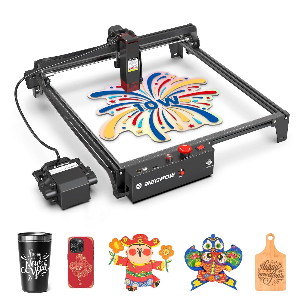 Mecpow X3 Pro 10W Laser Engraver With Air Assist Kit