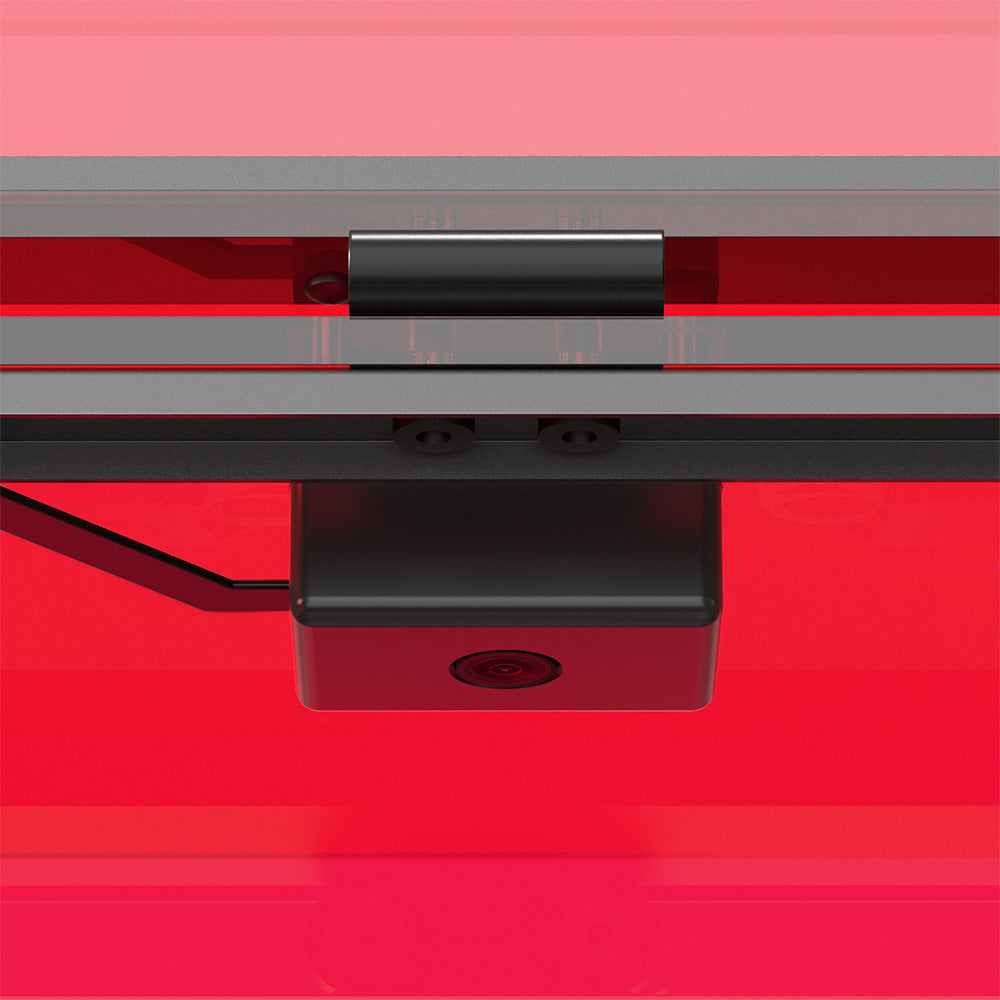 Mecpow X4 Pro 22W FDA Class 1 Laser Engraving Machine, Built-in Camera, 22000mm/min Speed, 0.08x0.1mm Laser Spot, Emergency Stop, Offline Work, Protective Cover & Integrated Air Assist, Support LightBurn/ LaserGRBL/ MKSLaser, 410*400mm